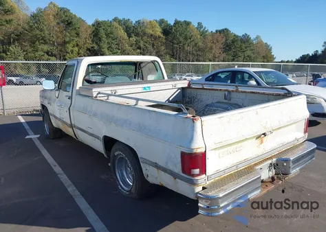 1981 GMC C1500 z USA, uszkodzony, nr VIN 1GTDC14D6BB518276